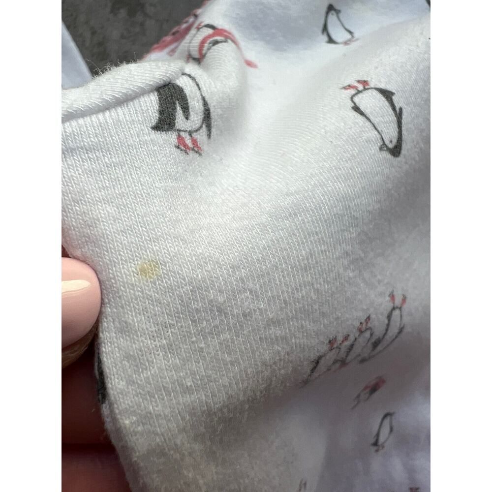Baby Toddler Girl 3 Piece Outfit Penguin Bodysuits & Pants Set Cotton Cute 18m - Picture 10 of 13
